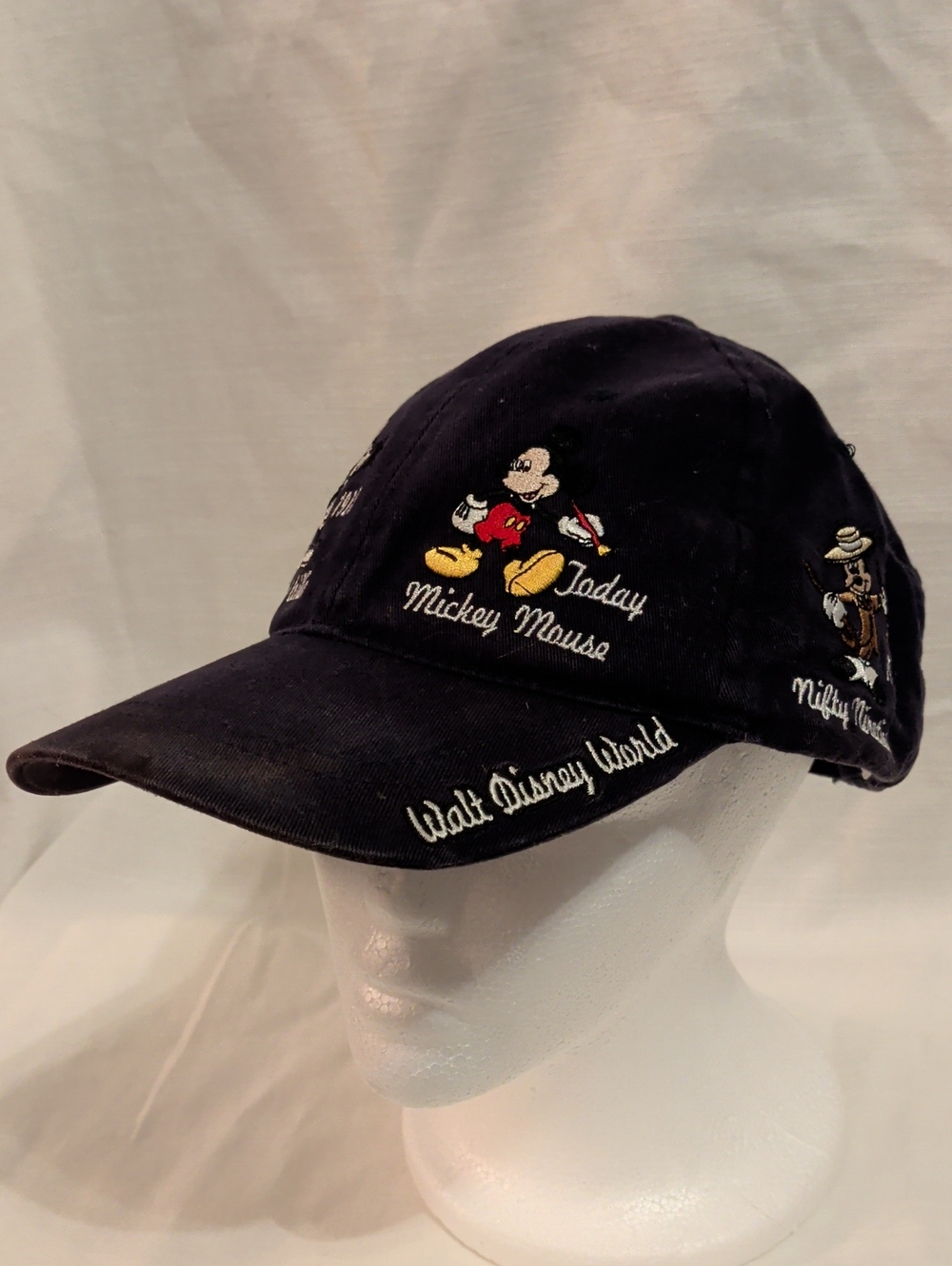 Walt Disney World Mickey Mouse Through The Years Baseball Cap Hat Strapback